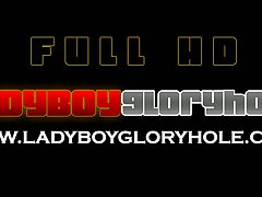 Ladyboy gloryhole